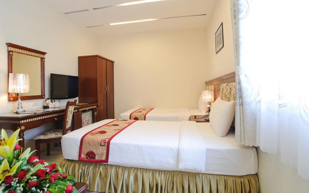 Anh Minh Hotel Ho Chi Minh-stad Buitenkant foto